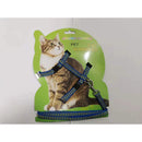 Peitoral com Guia para Gatos Ajustável