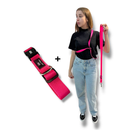 Kit Coleira Ajustável + Guia Mãos Livres 2m