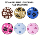 Cama Caminha Pet Cachorro Gato Lavável + Almofada + Tapete + Manta + Comedouro Bebedouro