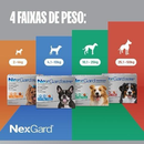 Antipulgas e carrapatos para cães de 25,1 a 50kg - 3 comprimidos
