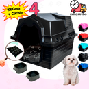 Casa de Cachorro N 4 Casinha Com Cama Para Cachorro Sob Medida + Comedouro e Bebedouro Pet 300ML