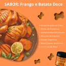 Suplemento Vitamina PELUDINHOS p/ Cachorro PELO e DERME Saboroso Dermatite Queda Derme Brilho Formato de Ossinho